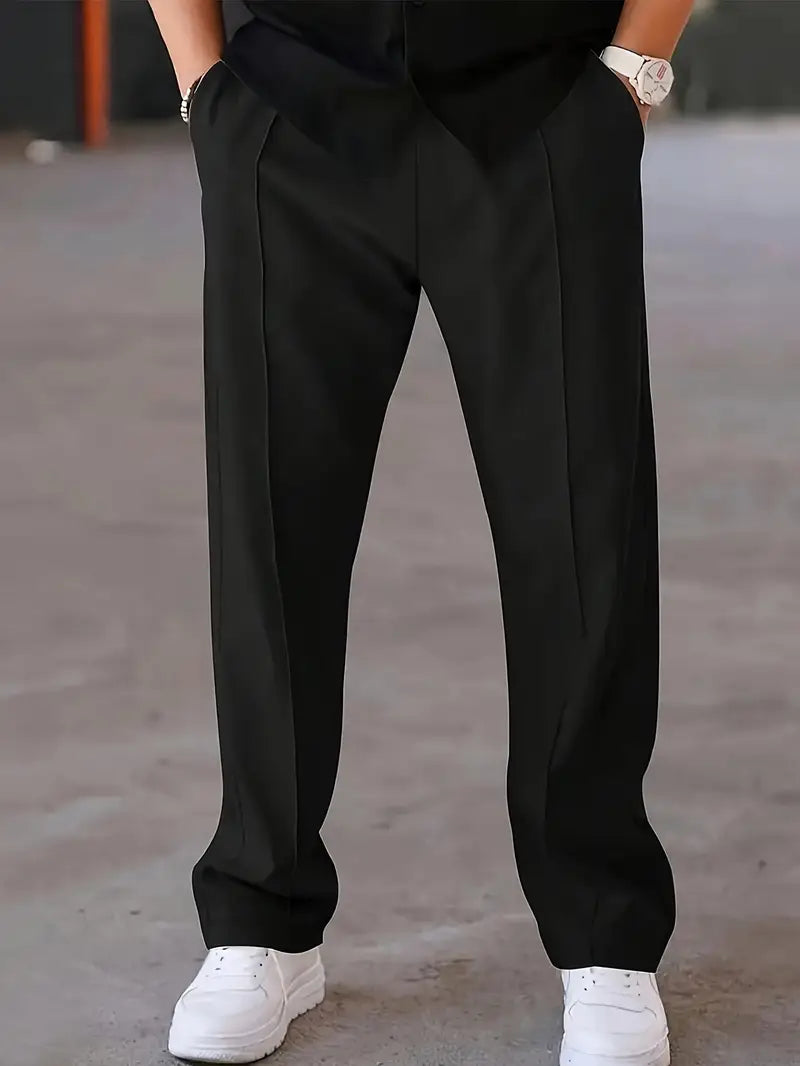 Men’s Relaxed Fit Casual Trousers – Premium Streetwear Pants