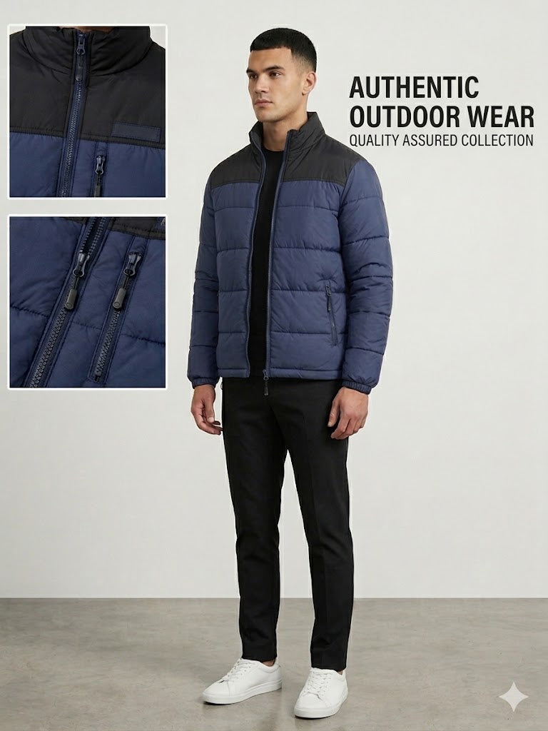 Men’s Two-Tone Puffer Jacket