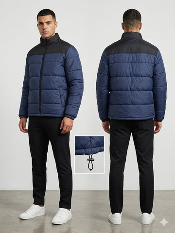 Men’s Two-Tone Puffer Jacket