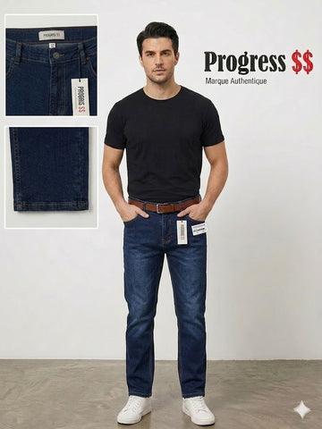 Men’s Classic Blue Denim Jeans