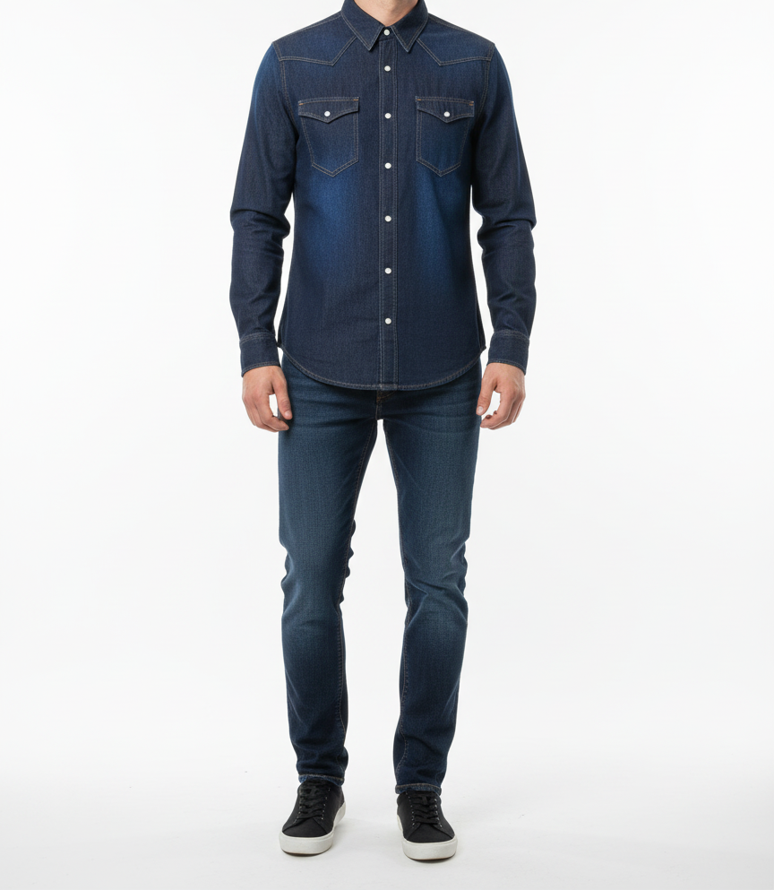 MEN'S DENIM SHIRT