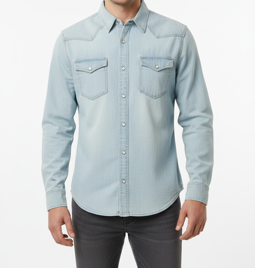 MEN'S DENIM SHIRT
